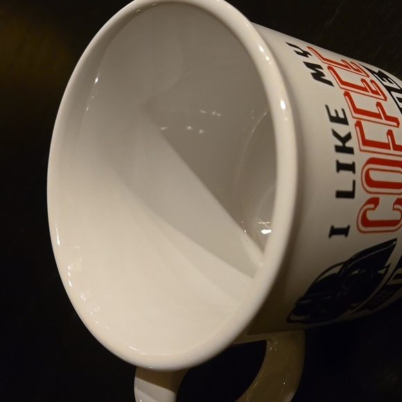 Star Wars Darth Vader I like my coffee on the dark side white black red mug - Picture 10 of 11